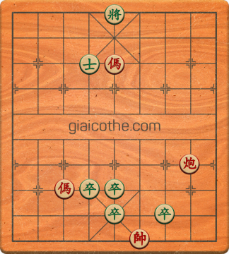 Bàn cờ tướng bài tập Cờ Tướng Khó Nhất màn 2 ván 432 - Độ khó Khó