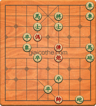 Bàn cờ tướng bài tập Cờ Tướng Khó Nhất màn 2 ván 435 - Độ khó Khó