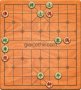 Bàn cờ tướng bài tập Cờ Tướng Khó Nhất màn 2 ván 436 - Độ khó Khó