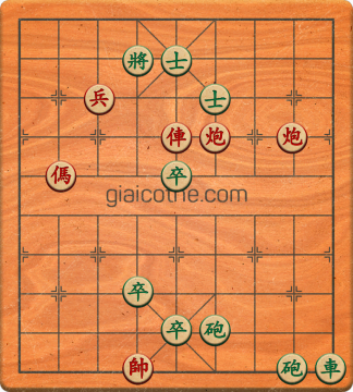 Bàn cờ tướng bài tập Cờ Tướng Khó Nhất màn 2 ván 437 - Độ khó Khó