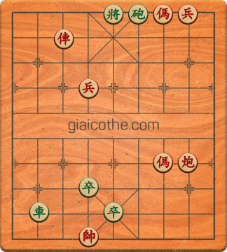 Bàn cờ tướng bài tập Cờ Tướng Khó Nhất màn 2 ván 438 - Độ khó Khó