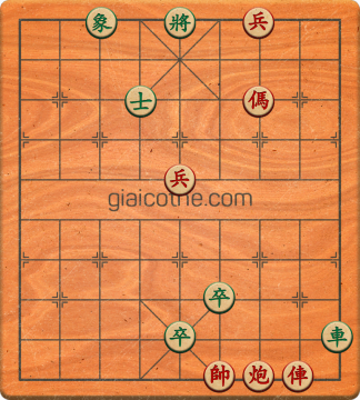 Bàn cờ tướng bài tập Cờ Tướng Khó Nhất màn 2 ván 446 - Độ khó Khó