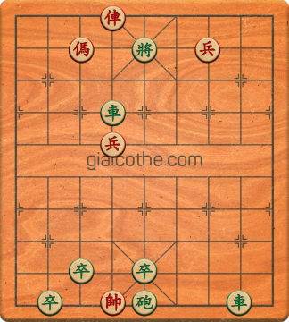 Bàn cờ tướng bài tập Cờ Tướng Khó Nhất màn 2 ván 447 - Độ khó Khó