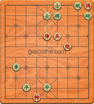 Bàn cờ tướng bài tập Cờ Tướng Khó Nhất màn 2 ván 457 - Độ khó Khó