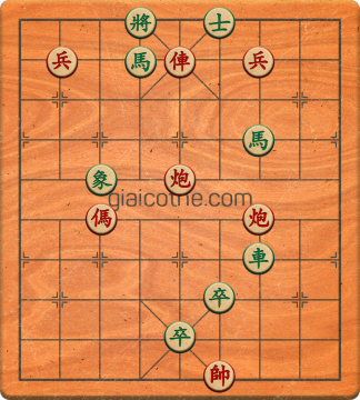 Bàn cờ tướng bài tập Cờ Tướng Khó Nhất màn 2 ván 471 - Độ khó Khó