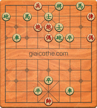 Bàn cờ tướng bài tập Cờ Tướng Khó Nhất màn 2 ván 474 - Độ khó Khó