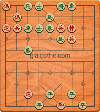 Bàn cờ tướng bài tập Cờ Tướng Khó Nhất màn 2 ván 475 - Độ khó Khó