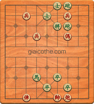 Bàn cờ tướng bài tập Cờ Tướng Khó Nhất màn 2 ván 479 - Độ khó Khó