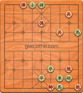 Bàn cờ tướng bài tập Cờ Tướng Khó Nhất màn 2 ván 48 - Độ khó Khó