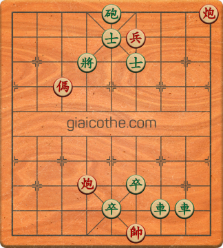 Bàn cờ tướng bài tập Cờ Tướng Khó Nhất màn 2 ván 485 - Độ khó Khó