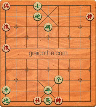 Bàn cờ tướng bài tập Cờ Tướng Khó Nhất màn 2 ván 489 - Độ khó Khó