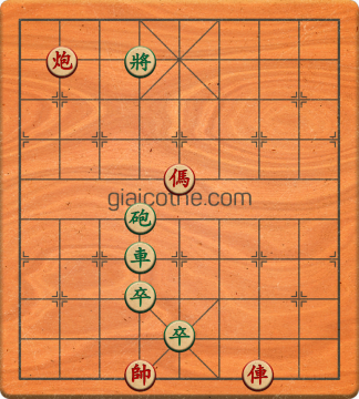 Bàn cờ tướng bài tập Cờ Tướng Khó Nhất màn 2 ván 490 - Độ khó Khó