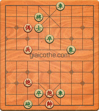 Bàn cờ tướng bài tập Cờ Tướng Khó Nhất màn 2 ván 492 - Độ khó Khó