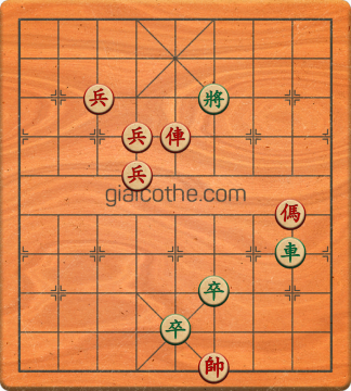 Bàn cờ tướng bài tập Cờ Tướng Khó Nhất màn 2 ván 498 - Độ khó Khó