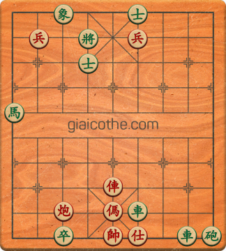 Bàn cờ tướng bài tập Cờ Tướng Khó Nhất màn 2 ván 503 - Độ khó Khó