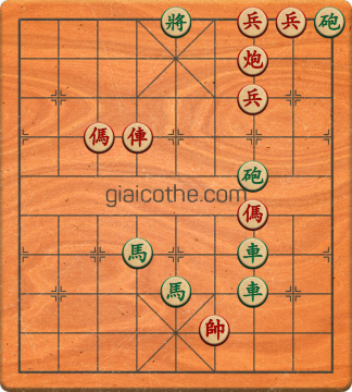 Bàn cờ tướng bài tập Cờ Tướng Khó Nhất màn 2 ván 504 - Độ khó Khó