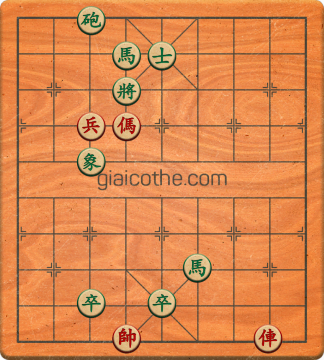 Bàn cờ tướng bài tập Cờ Tướng Khó Nhất màn 2 ván 514 - Độ khó Khó