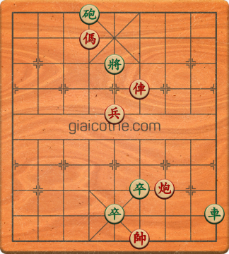 Bàn cờ tướng bài tập Cờ Tướng Khó Nhất màn 2 ván 517 - Độ khó Khó