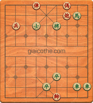 Bàn cờ tướng bài tập Cờ Tướng Khó Nhất màn 2 ván 518 - Độ khó Khó