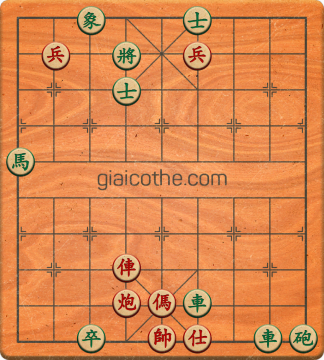 Bàn cờ tướng bài tập Cờ Tướng Khó Nhất màn 2 ván 523 - Độ khó Khó