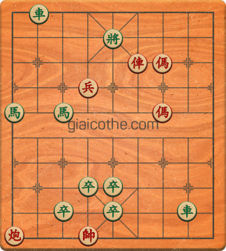 Bàn cờ tướng bài tập Cờ Tướng Khó Nhất màn 2 ván 534 - Độ khó Khó