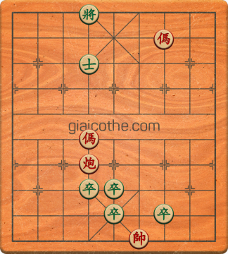 Bàn cờ tướng bài tập Cờ Tướng Khó Nhất màn 2 ván 540 - Độ khó Khó