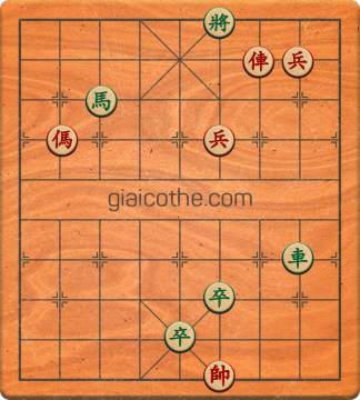 Bàn cờ tướng bài tập Cờ Tướng Khó Nhất màn 2 ván 543 - Độ khó Khó