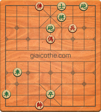 Bàn cờ tướng bài tập Cờ Tướng Khó Nhất màn 2 ván 546 - Độ khó Khó