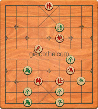 Bàn cờ tướng bài tập Cờ Tướng Khó Nhất màn 2 ván 548 - Độ khó Khó