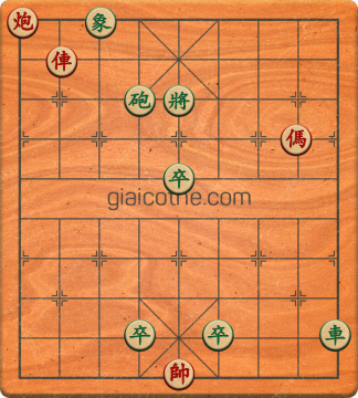 Bàn cờ tướng bài tập Cờ Tướng Khó Nhất màn 2 ván 549 - Độ khó Khó