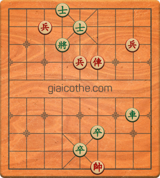 Bàn cờ tướng bài tập Cờ Tướng Khó Nhất màn 2 ván 550 - Độ khó Khó