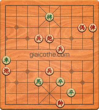 Bàn cờ tướng bài tập Cờ Tướng Khó Nhất màn 2 ván 561 - Độ khó Khó