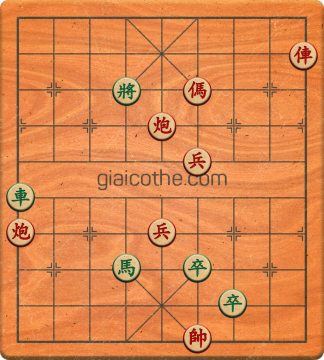 Bàn cờ tướng bài tập Cờ Tướng Khó Nhất màn 2 ván 563 - Độ khó Khó