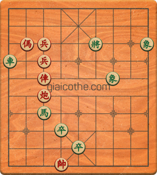 Bàn cờ tướng bài tập Cờ Tướng Khó Nhất màn 2 ván 567 - Độ khó Khó