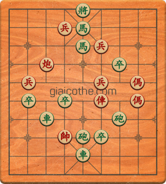 Bàn cờ tướng bài tập Cờ Tướng Khó Nhất màn 2 ván 569 - Độ khó Khó