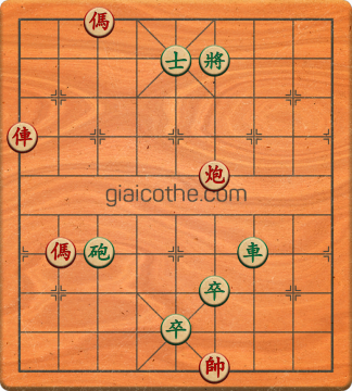 Bàn cờ tướng bài tập Cờ Tướng Khó Nhất màn 2 ván 578 - Độ khó Khó