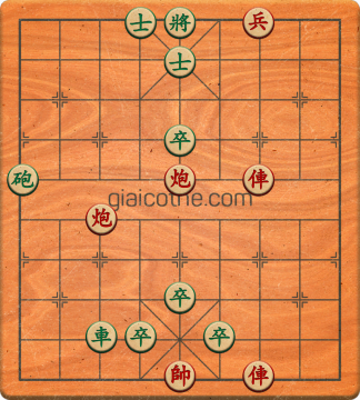 Bàn cờ tướng bài tập Cờ Tướng Khó Nhất màn 2 ván 581 - Độ khó Khó