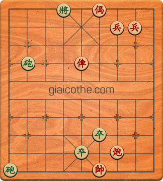 Bàn cờ tướng bài tập Cờ Tướng Khó Nhất màn 2 ván 593 - Độ khó Khó