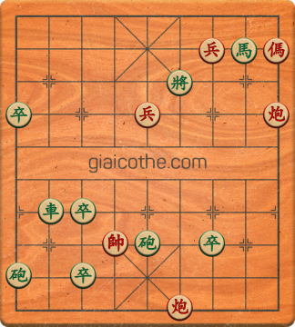 Bàn cờ tướng bài tập Cờ Tướng Khó Nhất màn 2 ván 598 - Độ khó Khó