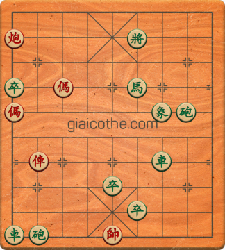 Bàn cờ tướng bài tập Cờ Tướng Khó Nhất màn 2 ván 604 - Độ khó Khó