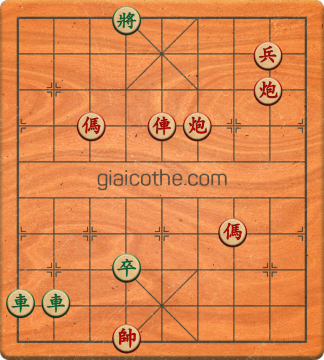 Bàn cờ tướng bài tập Cờ Tướng Khó Nhất màn 2 ván 605 - Độ khó Khó