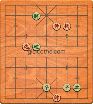 Bàn cờ tướng bài tập Cờ Tướng Khó Nhất màn 2 ván 636 - Độ khó Khó