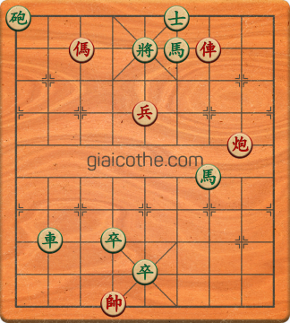 Bàn cờ tướng bài tập Cờ Tướng Khó Nhất màn 2 ván 637 - Độ khó Khó