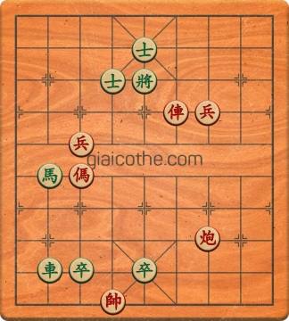 Bàn cờ tướng bài tập Cờ Tướng Khó Nhất màn 2 ván 638 - Độ khó Khó