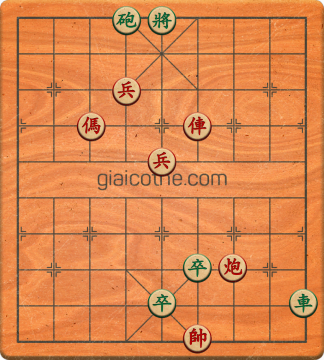 Bàn cờ tướng bài tập Cờ Tướng Khó Nhất màn 2 ván 641 - Độ khó Khó