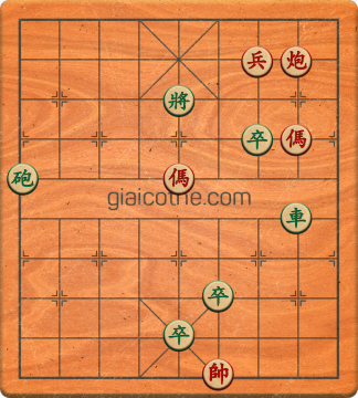 Bàn cờ tướng bài tập Cờ Tướng Khó Nhất màn 2 ván 642 - Độ khó Khó