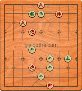 Bàn cờ tướng bài tập Cờ Tướng Khó Nhất màn 2 ván 644 - Độ khó Khó