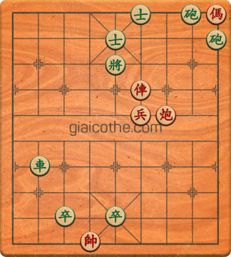 Bàn cờ tướng bài tập Cờ Tướng Khó Nhất màn 2 ván 652 - Độ khó Khó