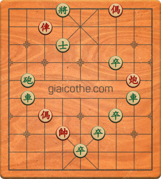 Bàn cờ tướng bài tập Cờ Tướng Khó Nhất màn 2 ván 657 - Độ khó Khó