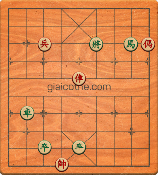 Bàn cờ tướng bài tập Cờ Tướng Khó Nhất màn 2 ván 658 - Độ khó Khó